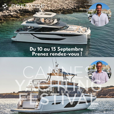 Salon nautique de Cannes | Prestige Yachts