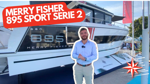 Visite vido nouveau Merry Fisher Sport 895 Srie 2 - Nouveaut bateau moteur Je